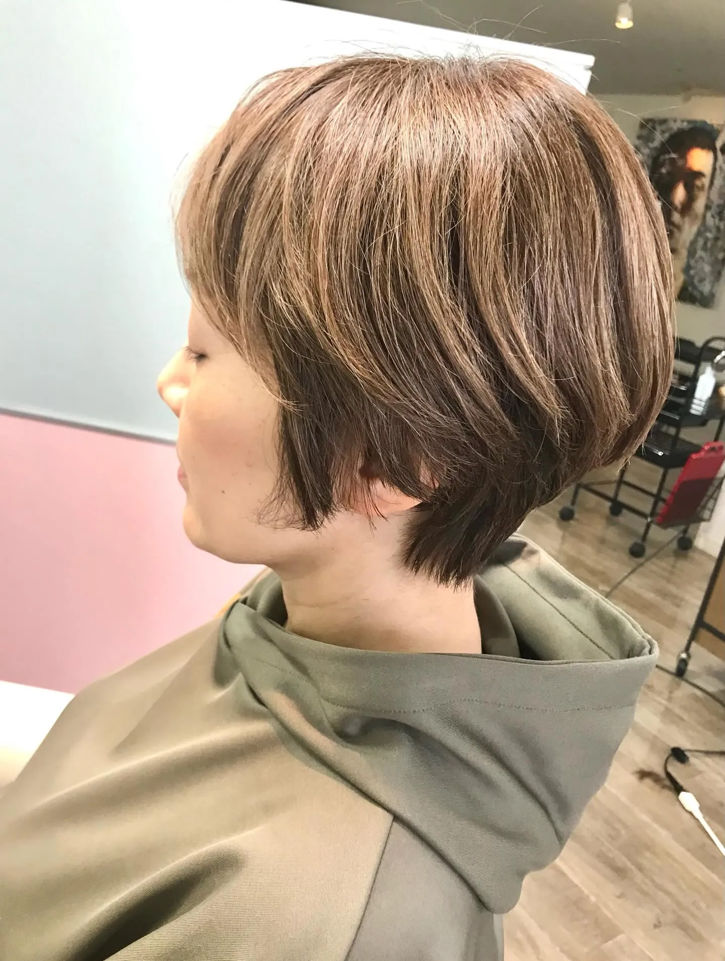 ショートの似合うあなたにぴったりですね♪