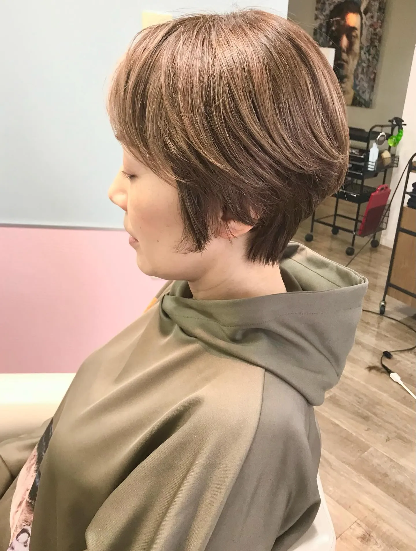 ショートの似合うあなたにぴったりですね♪